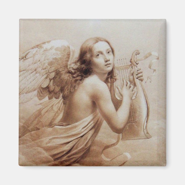 IMÃ ÂNGULO BRINCANDO LYRA SOBRE AS NUVENS (Frente)