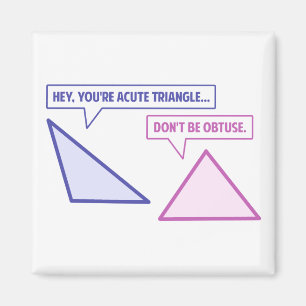 Imã Ângulo de Obtenção do Triângulo Agudo