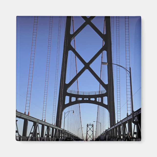 Imã Angus L Macdonald Bridge, Halifax, Nova (Frente)