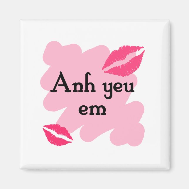 Imã Anh yeu em - Vietnamita Eu te amo (Frente)