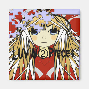 Imã Anima Ultramarina Luv U 2 Peças