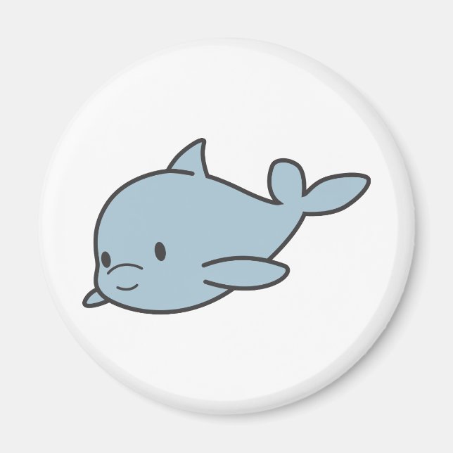 Imã Animação de Bebê Bonito Personalizado (Frente)