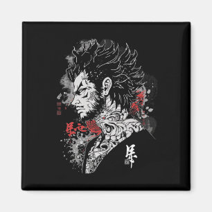 Imã Animação de Ilustração do Anime Manga Motif