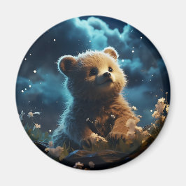 Imã Animais bonitos sob o céu estrelado