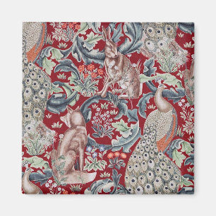 Imã Animais da Floresta, William Morris