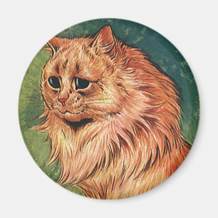 Imã Animais de Estimação Antigos, Gato Laranja de Cabe