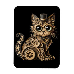Ímã Animais de gatos-do-galinha artesanatos de papel