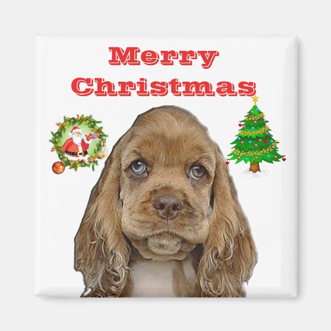 Imã Animais de Natal (Frente)