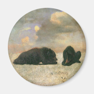 Imã Animais do vintage, ursos de urso por Albert