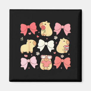 Imã Animais Kawaii Fofos E Laços Nk Coquette Estético