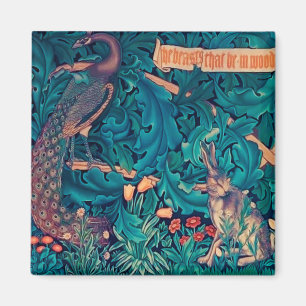 Imã Animais na Floresta, William Morris