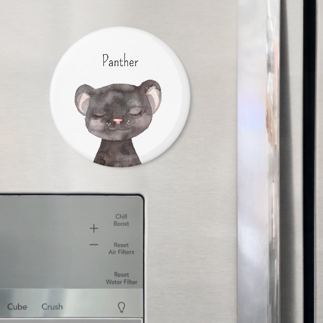 Imã Animais Pantera Fofos (In Situ (Fridge))