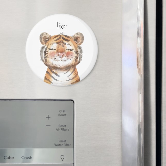 Imã Animais Tigre Fofos (In Situ (Fridge))