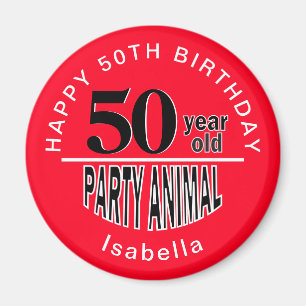 Imã Animal de partido - aniversário 00