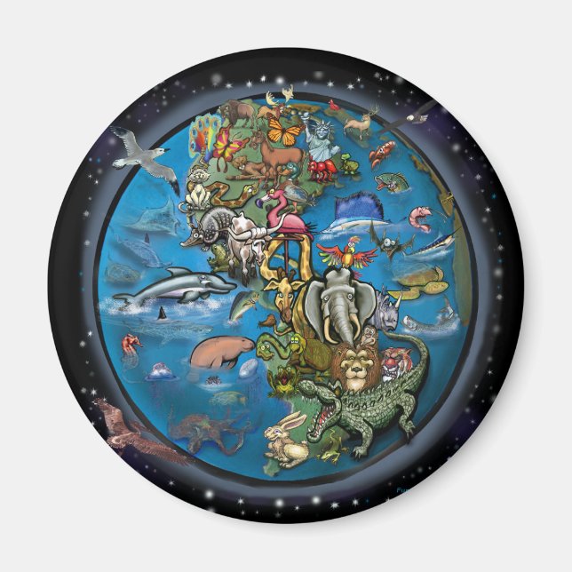 Imã Animal Planet (Frente)