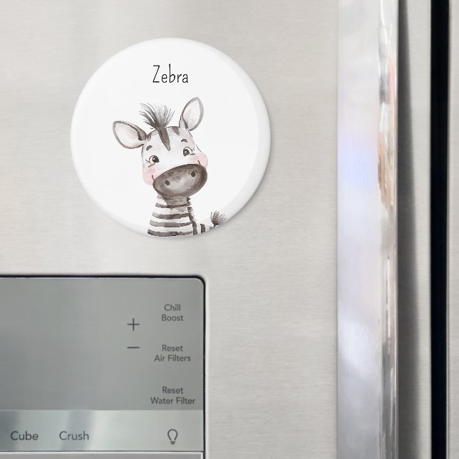 Imã Animal Zebra Fofo (In Situ (Fridge))