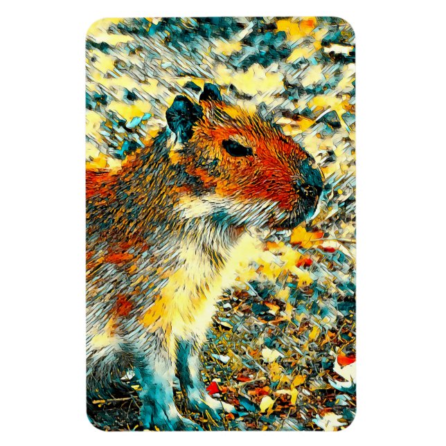 Ímã AnimalArt_Capybara_003 (Vertical)