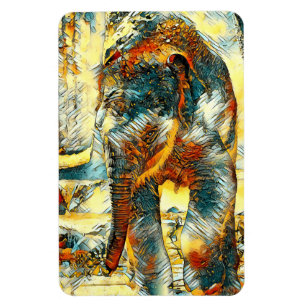 Ímã AnimalArt_Elephant_012