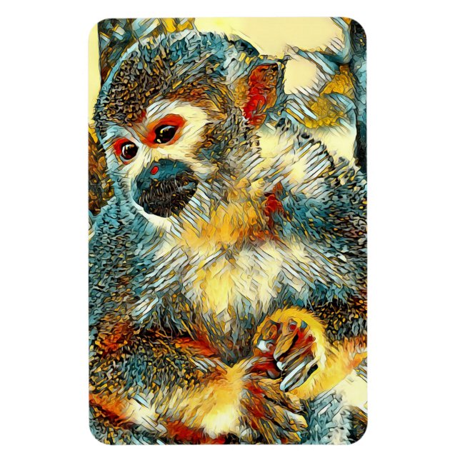 Ímã AnimalArt_Monkey_003 (Vertical)