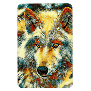 Ímã AnimalArt_Wolf_004