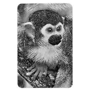 Ímã AnimalArtBW_Mackey_002