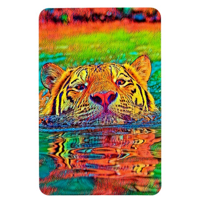 Ímã AnimalColor_Tiger_001 (Vertical)