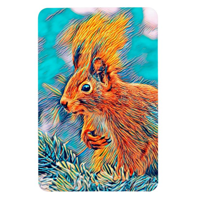 Ímã AnimalMix_Squirrel_001 (Vertical)