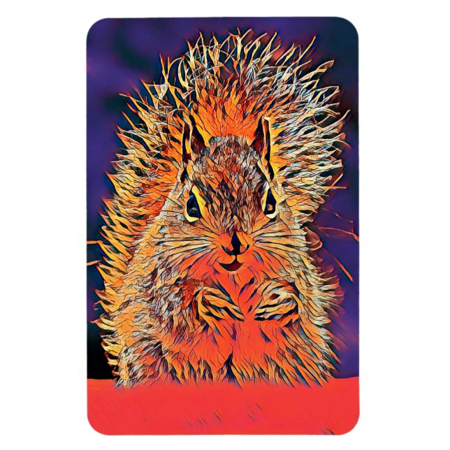 Ímã AnimalMix_Squirrel_009 (Vertical)