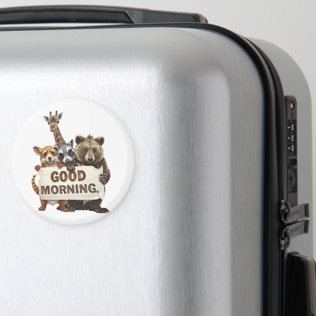 Imã Animals, Good Morning, (In Situ (Luggage))