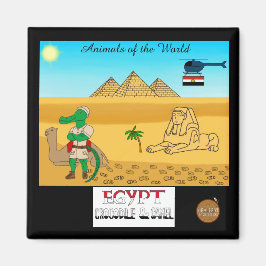 Imã Animals of the World, Egypt: Crocodile & Camel