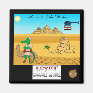 Imã Animals of the World, Egypt: Crocodile & Camel
