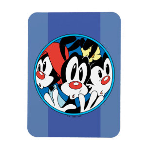Ímã Animaniacs   Gráfico do círculo dos irmãos Warner
