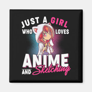 Imã Anime e Desenho Apenas Uma Menina Que Me Ama Anime