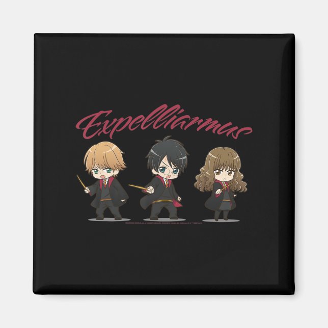 Imã Anime Expelliarmus (Frente)