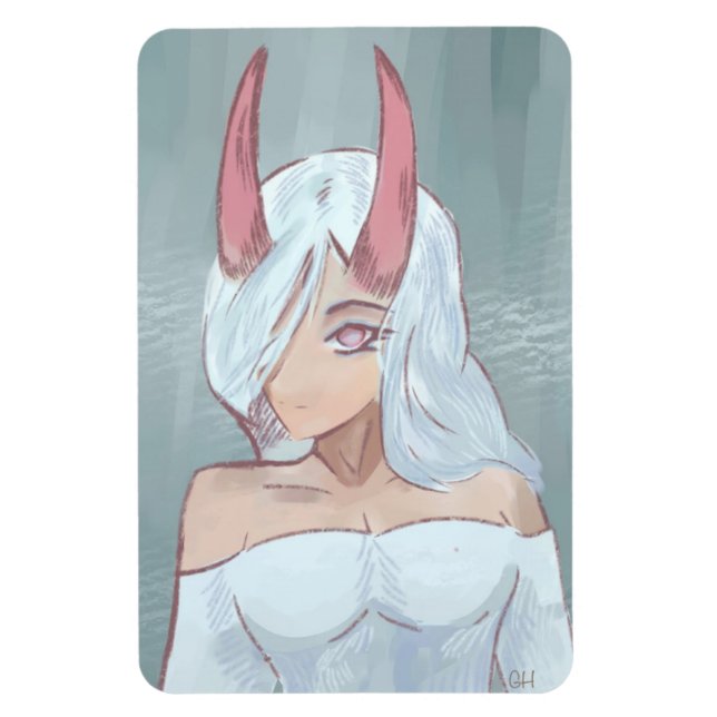 Ímã Anime girl (Vertical)