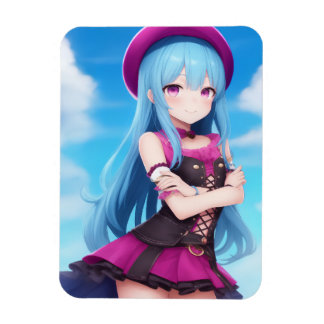 Ímã Anime Girl 007