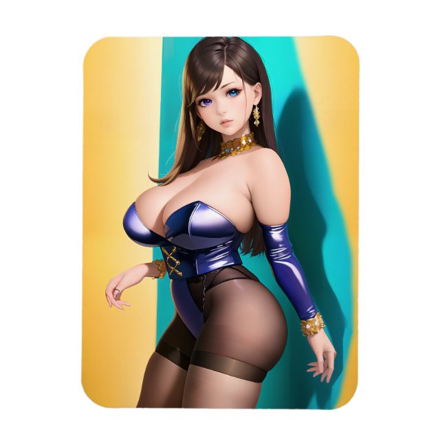 Ímã Anime Girl 046 (Vertical)