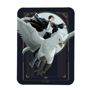 Ímã Anime HARRY POTTER™ Voo com o Buckbeak