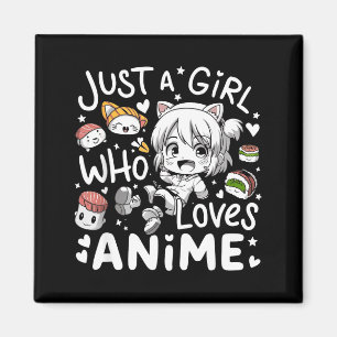 Imã Anime Para Garotas Adolescentes Apenas Uma Garota
