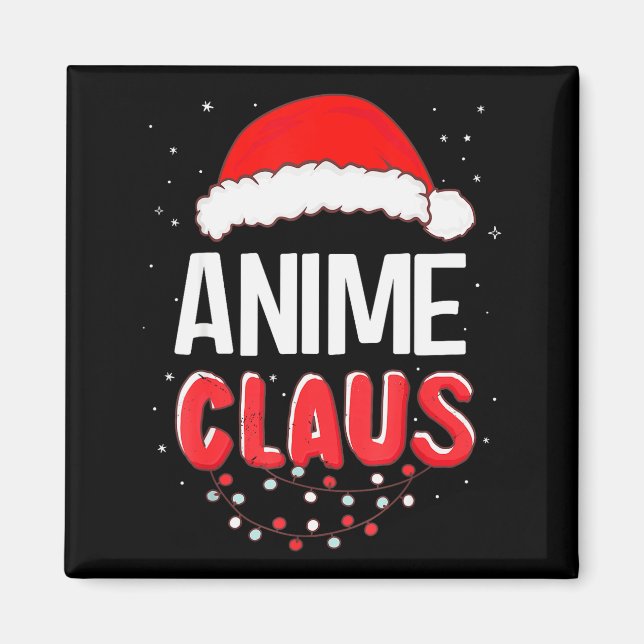 Imã Anime Santa Claus Christmas Matching Costume  (Frente)