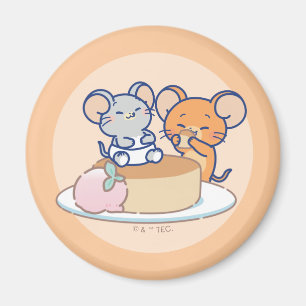 Imã Anime Tuffy e Jerry Cheesecake