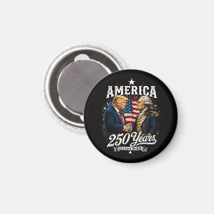 Imã Aniversário da América 250º Trump Washington
