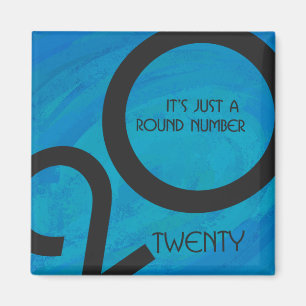 Imã Aniversário da Década Azul