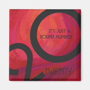 Imã Aniversário da Década Vermelha