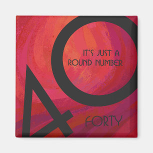 Imã Aniversário da Década Vermelha 40