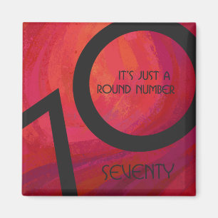 Imã Aniversário da Década Vermelha 70