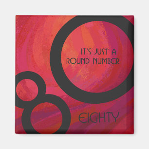 Imã Aniversário da Década Vermelha 80