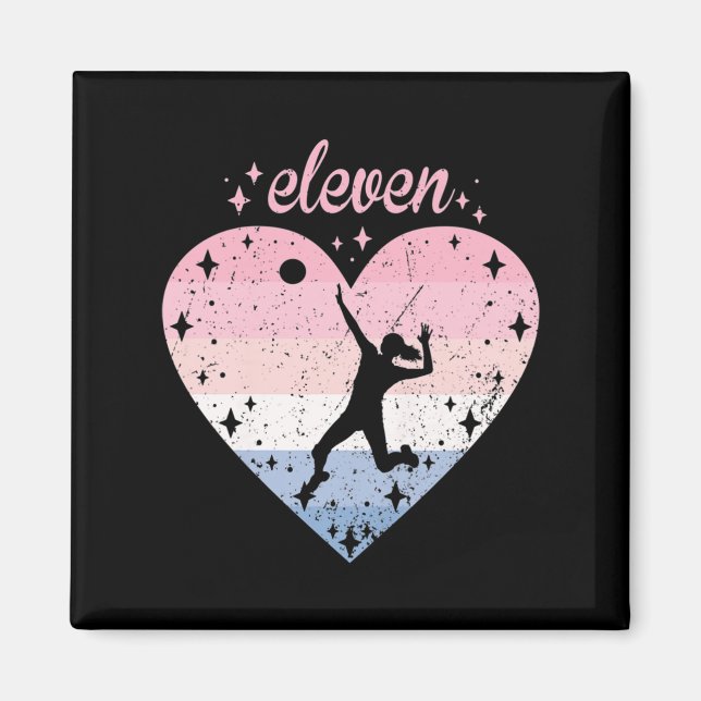 Imã Aniversário da Garota de Vôlei Cuja Vela se Encont (Frente)