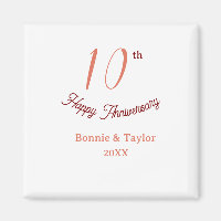 aniversário de 10 anos de casamento pêssego pastel