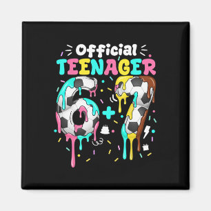 Imã Aniversário de 13 anos Adolescente Oficial Seis Se